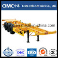 Cimc 3 Ejes 40ton Esqueleto Remolque Contenedor